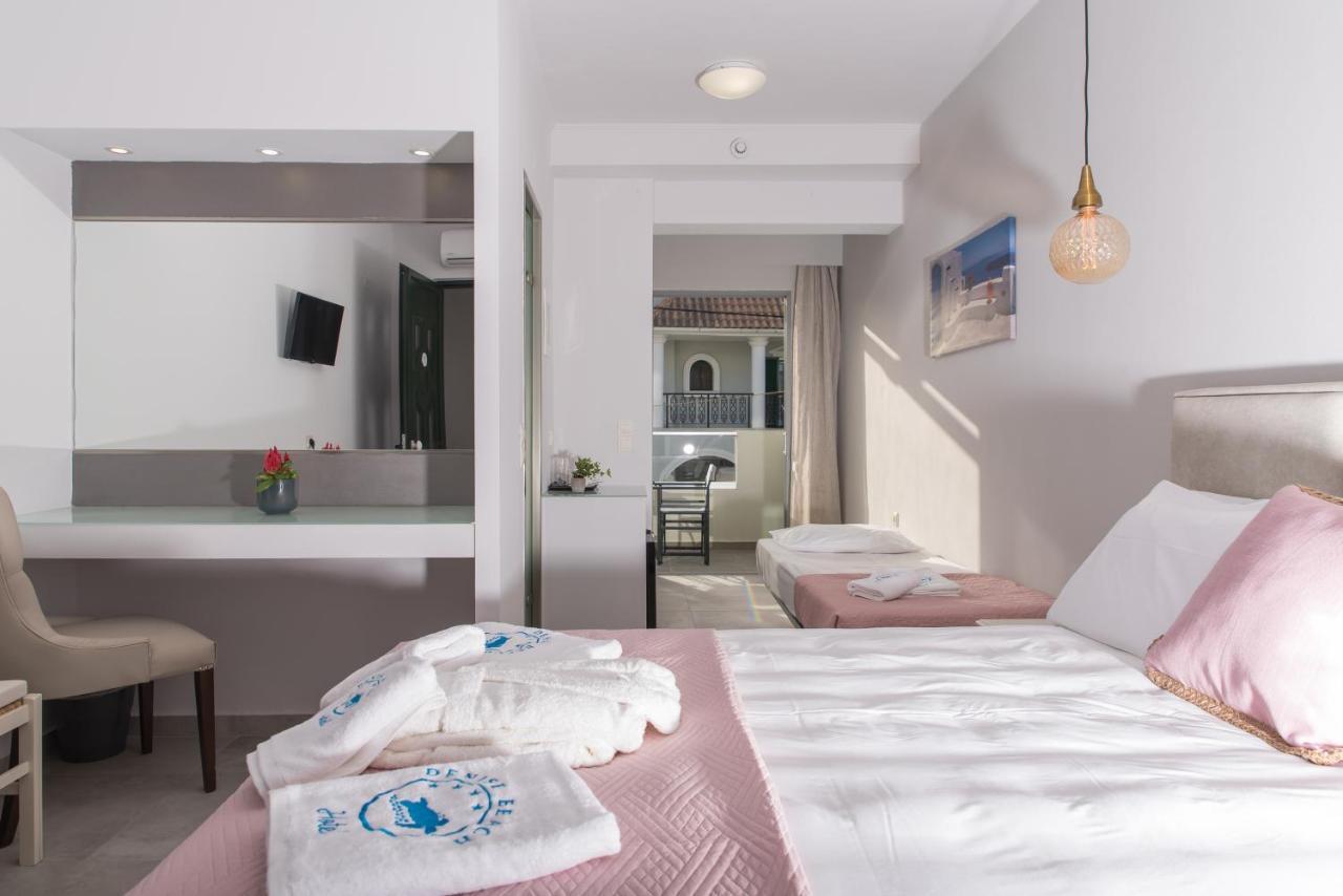 Denise Beach Hotel Laganás Eksteriør bilde