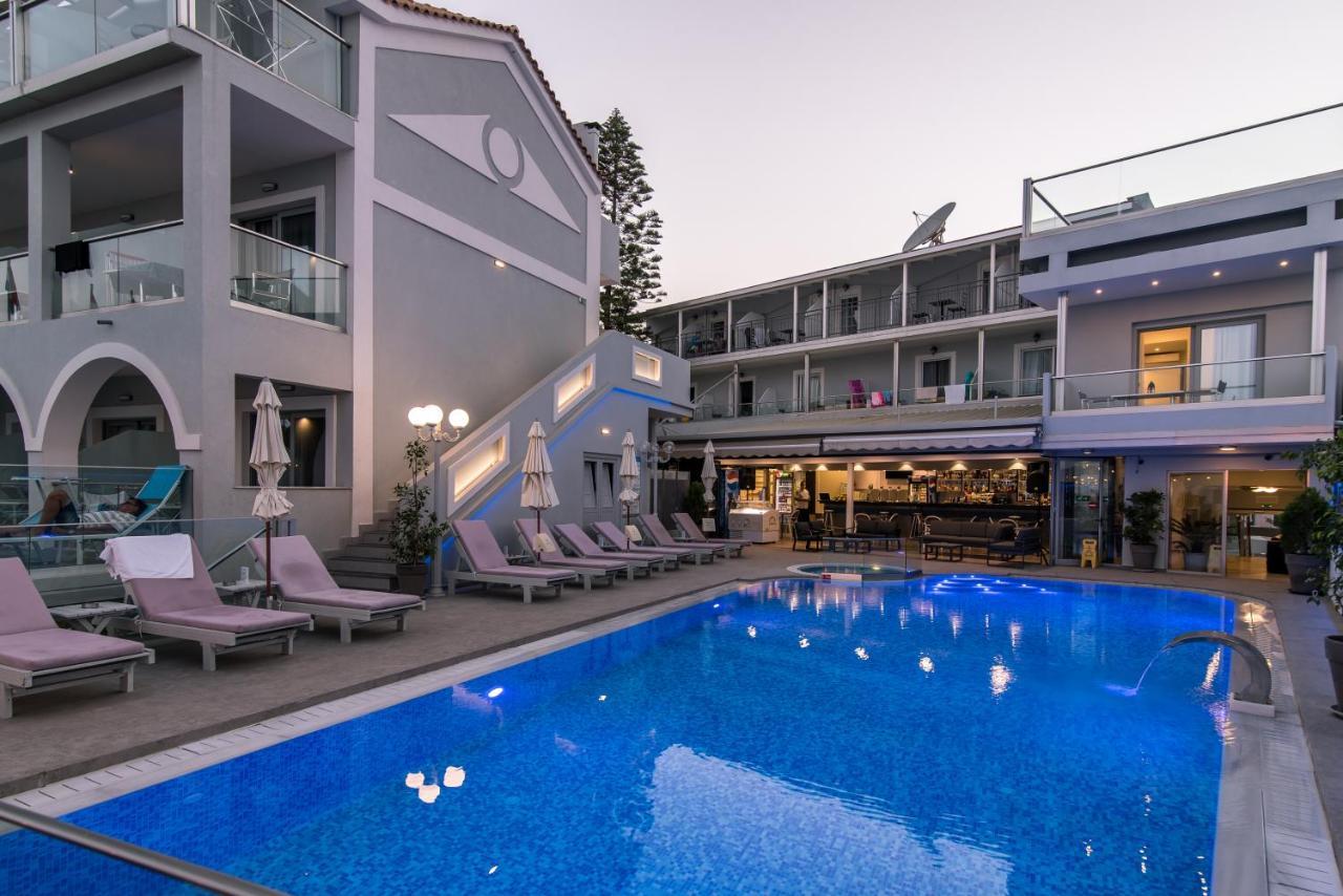 Denise Beach Hotel Laganás Eksteriør bilde