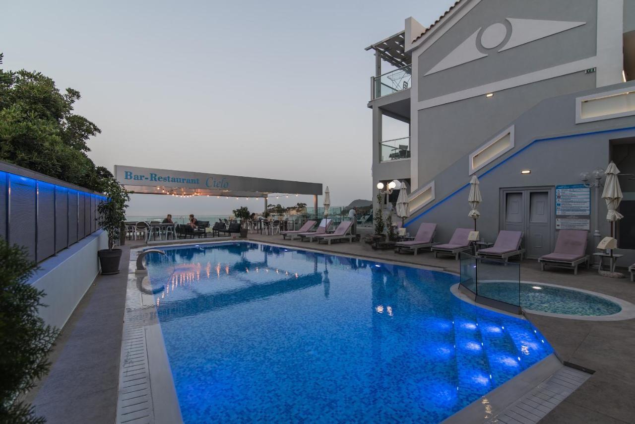 Denise Beach Hotel Laganás Eksteriør bilde