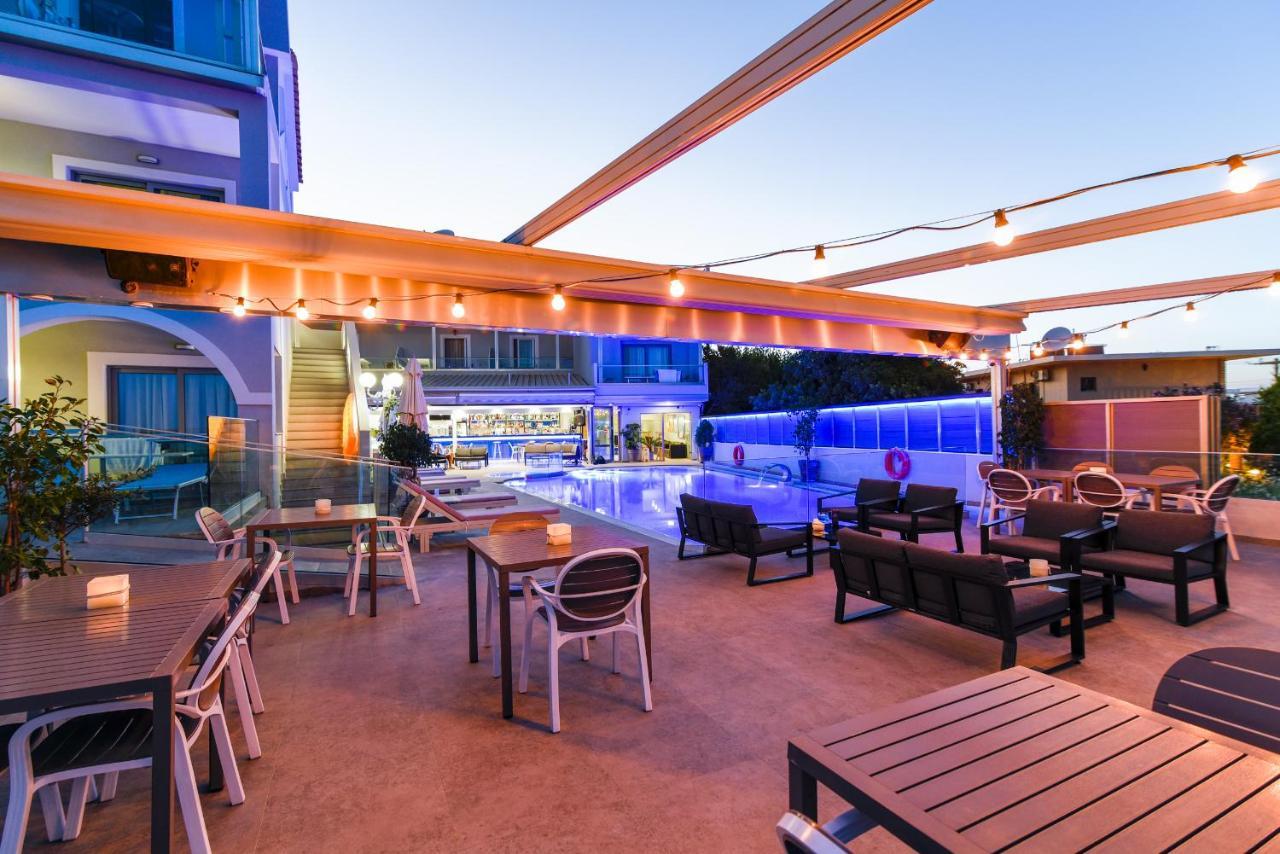 Denise Beach Hotel Laganás Eksteriør bilde